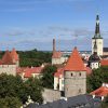 バルト海クルーズ　エストニア／タリン旧市街のトームペア地区